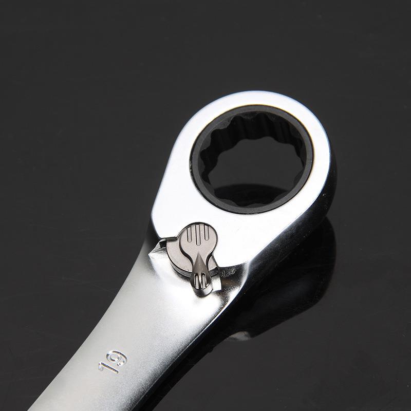 B两ooh4er宝合工具防滑型双向棘轮汽用扳手修开口梅花扳子8TM-577