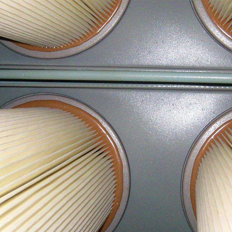 设计选型金属粉尘吸尘器直立式集尘机不锈钢脉冲分离器集尘罐结构