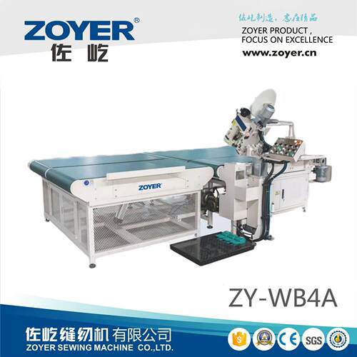 厂家供应ZY-WB4A自动翻转床垫围边机 床垫锁边机器缝纫机