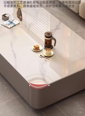 免装茶几安客厅家用落地茶台小户型茶KFS现茶代轻奢桌几电视柜组