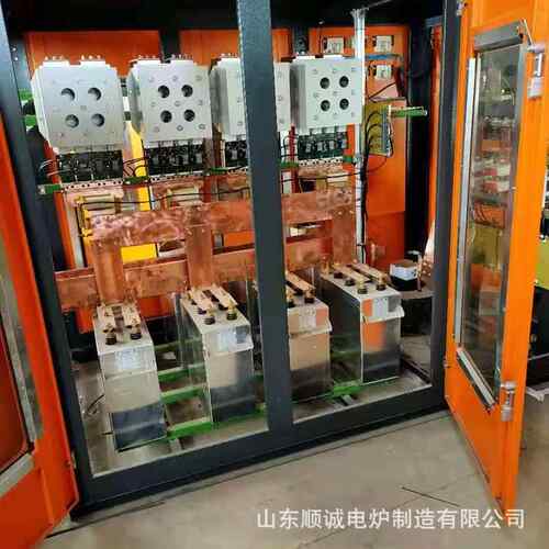 厂家中频感应IGBT成套加热熔G设成备IBT套电炼源柜大型熔铁炉铜熔