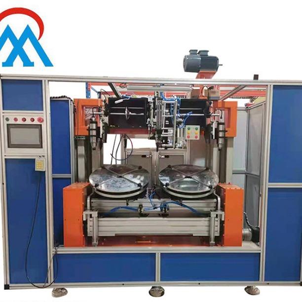 毛路工业圆盘刷钻孔自植毛一PQL体机全动电脑边刷植机马环卫刷机