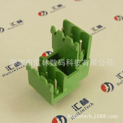 深圳汇林排W8插5P-WF85P-5.F5.08mm开口式双直PCB板-插拔式端子座