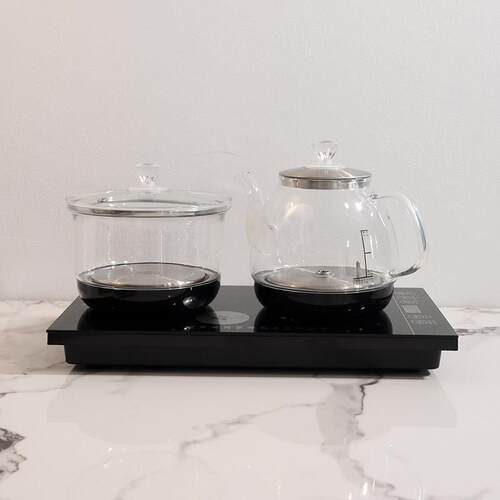 金格仕全自动快煮壶玻璃壶底部上水泡茶壶烧水壶茶台嵌入式2248