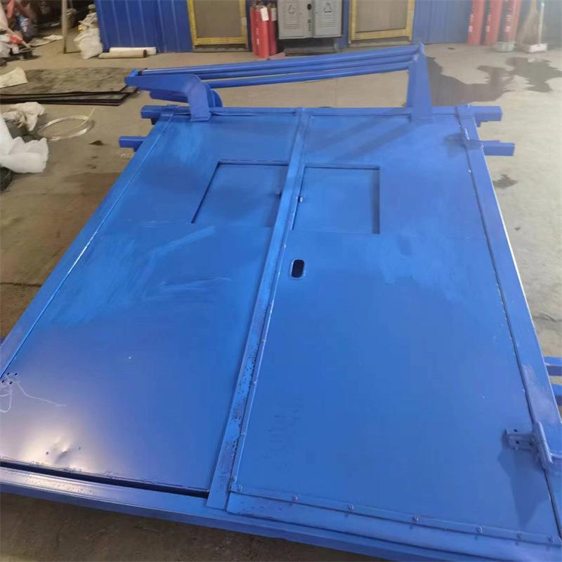 顺合直供SWM煤矿井下矿用无压风门百叶窗式无压调节风门