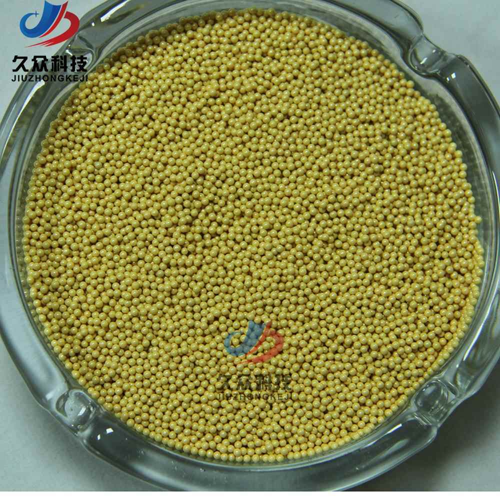 新JZ-SG-00黄陶瓷球亮锆珠陶瓷黄球铈锆品珠厂家0.m3-20m直销