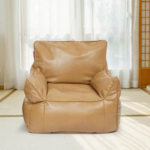PYV沙懒人发皮革靠沙发单人躺椅靠背椅卧椅室阳台商闲务酒店休榻