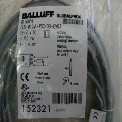 镜面反射型传感器BOS 2K-PU-LD20-S4订货号BOS0175巴鲁夫BALLUFF