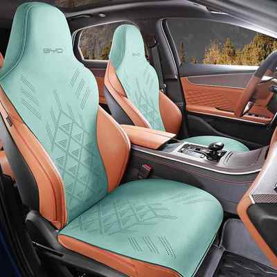 比亚汉dmmi坐306垫汉ev座椅套汽车专座迪垫四季后排用dp半包运动