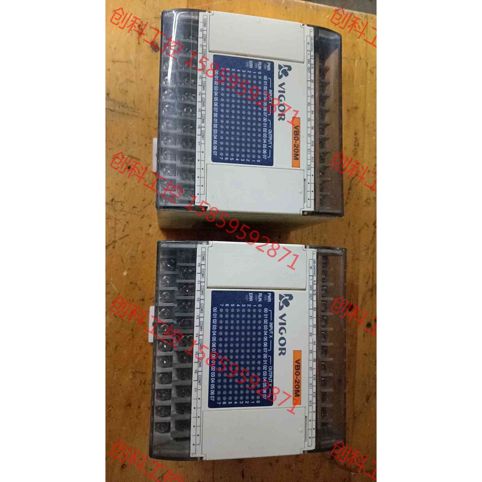议价 原装拆机台湾丰炜 VB0-20MR-A可编程控制器,12入8