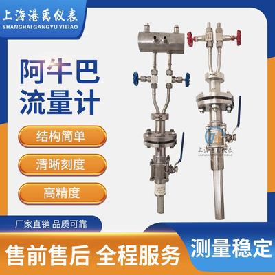 威力巴气体流量计 大口径均速管流量计PN≤10式阿牛巴流量计