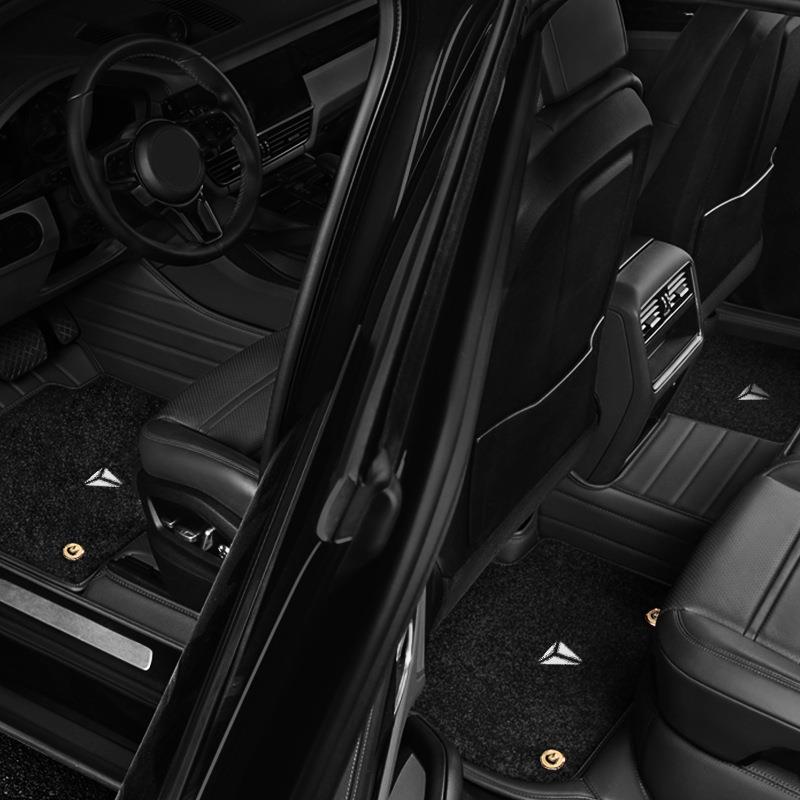 长安深SL03脚垫全包围版专188地毯蓝式纯电氢电用增程汽车脚垫202