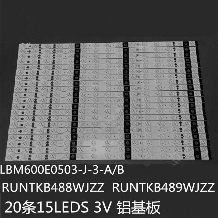 夏普LCD-60SU861A 60SU860A灯条LBM600E0503-J-3-A RUNTKB488WJZZ