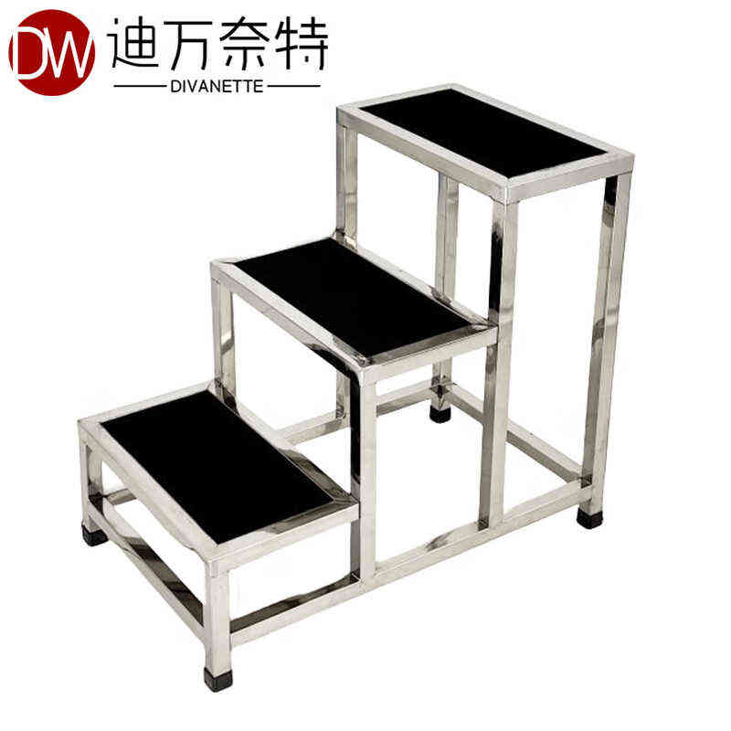 迪万奈特不锈钢脚踏凳特厚多功能防滑台阶登高凳实验室检查床脚踩