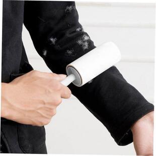lint dust hair remover cloth sticky roller brush cleaner 1
