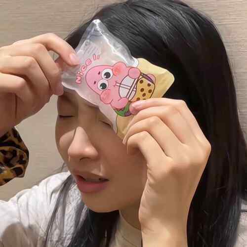 【夏季好物】敲敲乐冰袋可反复使用冰袋外出旅行便携冰包降温冷敷