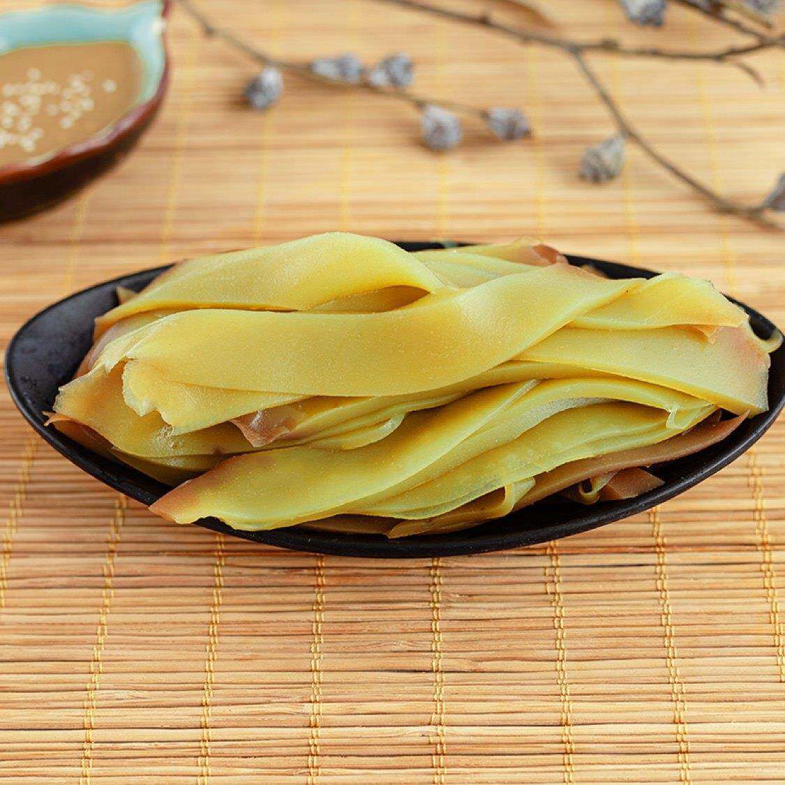 绿豆凉粉孟州特产南庄凉粉浑浆凉粉孟州浑浆绿豆凉粉送调料送芥末 - 实物图