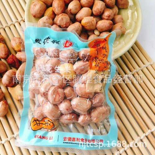 供应 徽姥姥 椒盐花生米 奶油花生米 一箱10斤约160小包