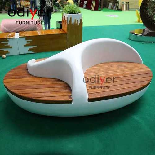 玻璃钢树池座椅围树座椅创意商场休闲椅美陈户外广场公共休息坐凳