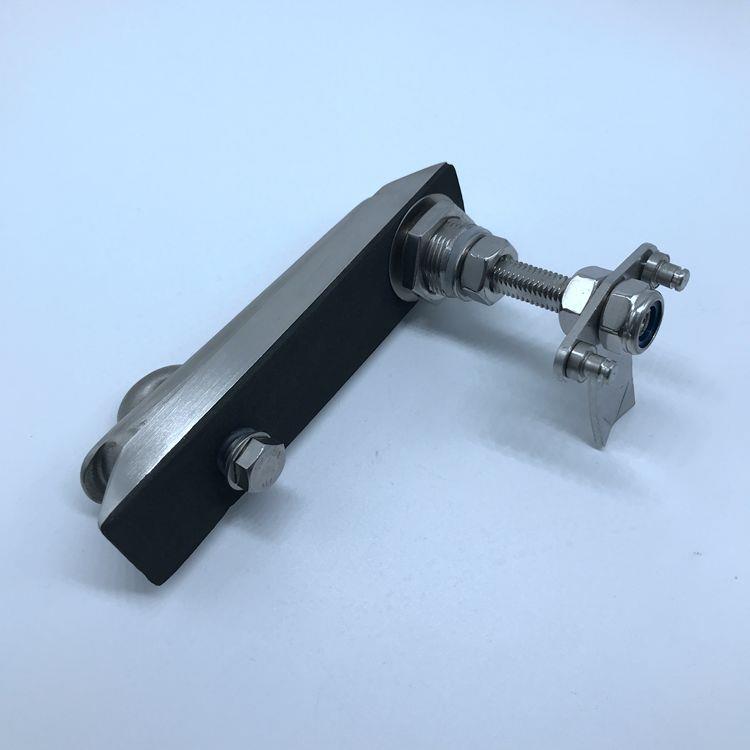 6MS80-1不钢锈平面锁，不锈钢工业门锁，PMM不锈箱钢电柜机门锁