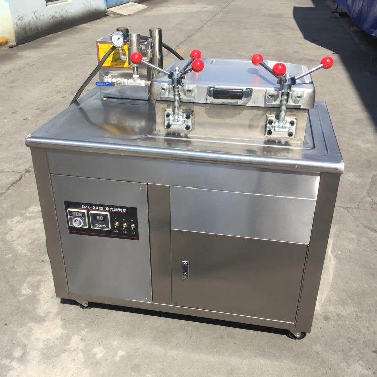上海丽麦工厂直销连富牌DZL-30型京式炸鸭炉 30L缸压力炸鸭炉