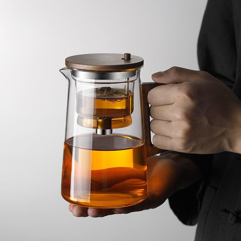 飘逸杯茶水分离茶壶办公室泡茶神器家用全玻璃泡茶杯泡茶壶耐高温