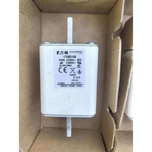 bussmann高压直流熔断器170M5146保险丝1250V1300VAC630A保险管