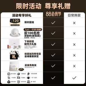 突尼E3家用咖啡机小型意式浓缩咖啡一体机全半自动蒸汽打奶泡礼品