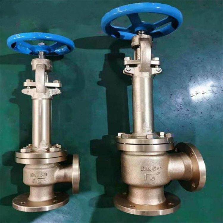 巨龙阀门J44W-6T青铜角式截止阀手动氧气船用角型