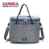 三能新款 大容量加厚保温包户外手提野餐便当包饭盒袋保冷冰包