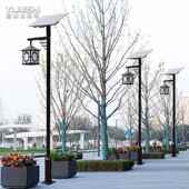 3式 墅单头双头户米外防中水太阳能仿古庭院灯小区花园别景观YJS