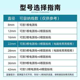 PE电线保护套螺旋缠绕管宠物防咬线套束线缆集线器管油管绕线管
