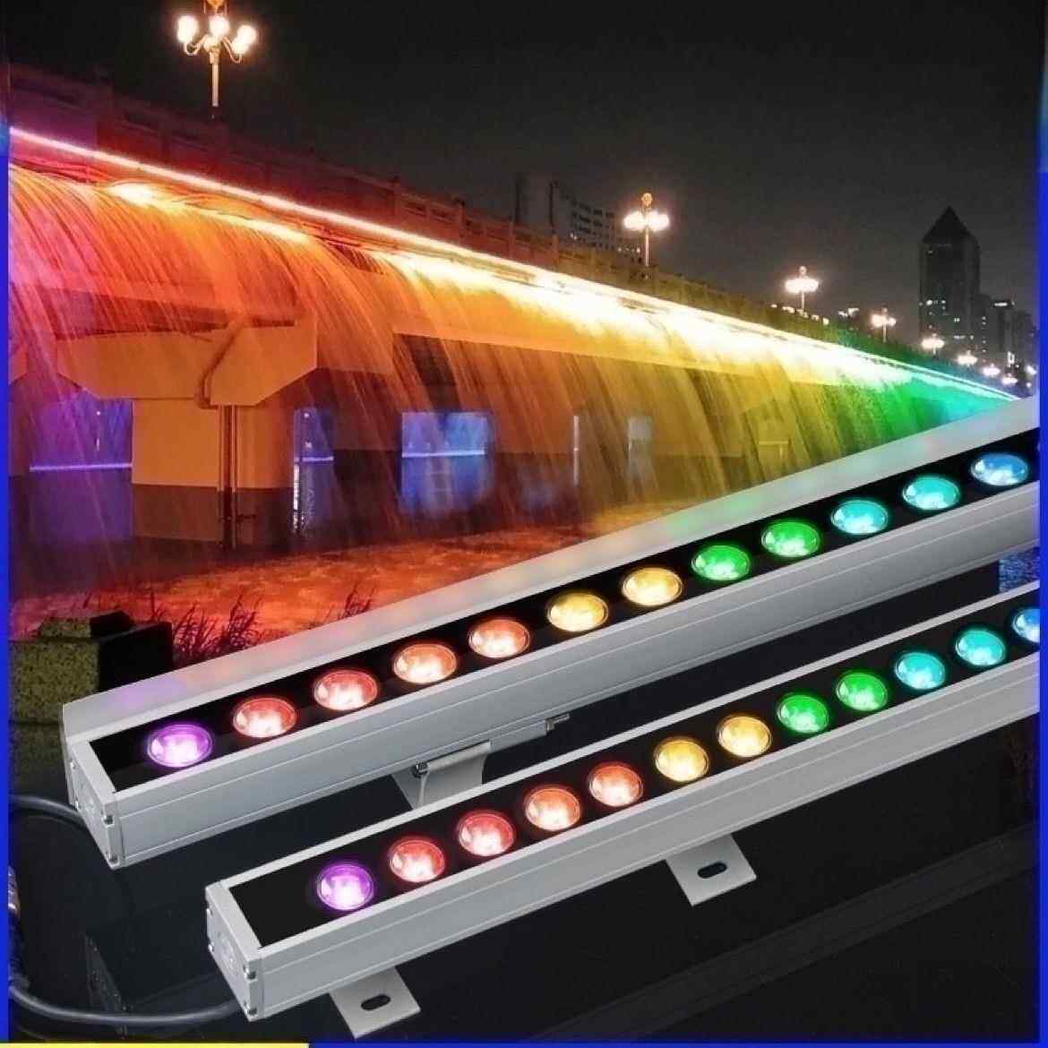 LED墙灯户灯外防水洗七彩轮廓大功率背景楼体外灯墙明装2492849V