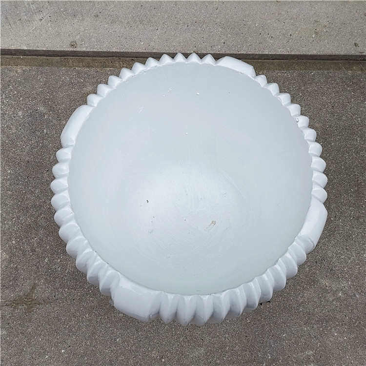 简约现代玻璃钢落地大花瓶会所商场软装仿真花艺摆设样品间微景观