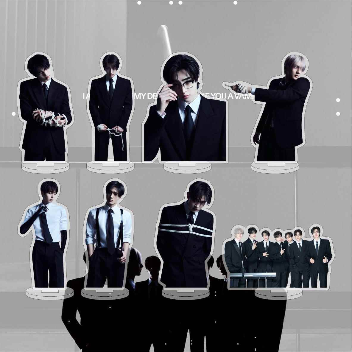 25年e嗯新专亚克力双面立牌桌面摆件周边西村力 NI-KI 梁祯元