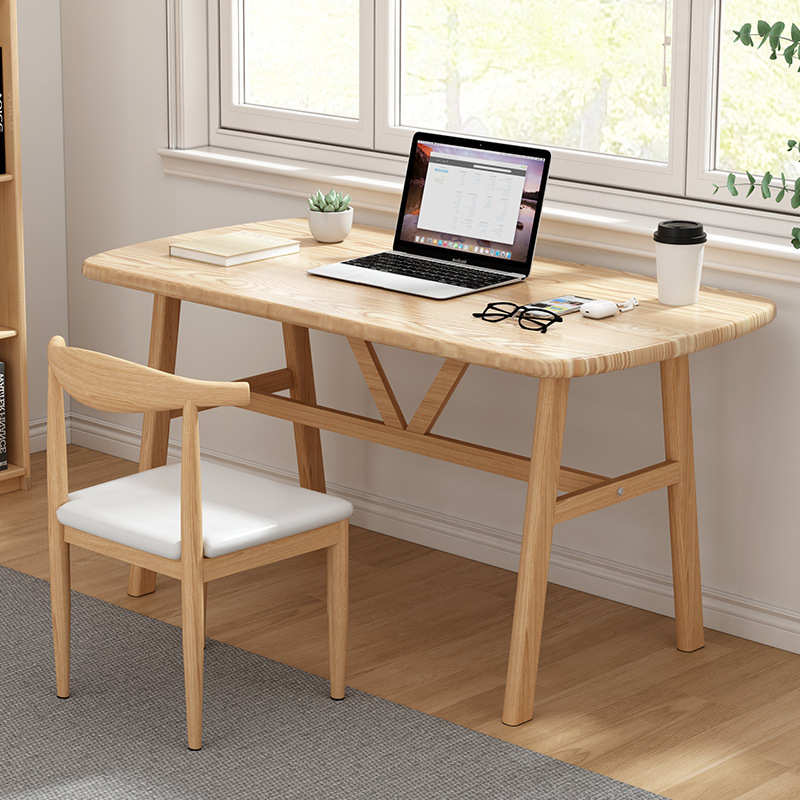 电脑桌家用台式长书桌简约学生写字学习桌卧室办公出租屋简易桌子