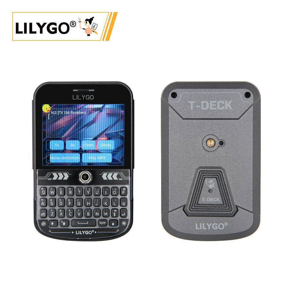 LILYGO® T-Deck Plus ESP32-S3 GPS LoRaWAN+LCD 长距离通信模块
