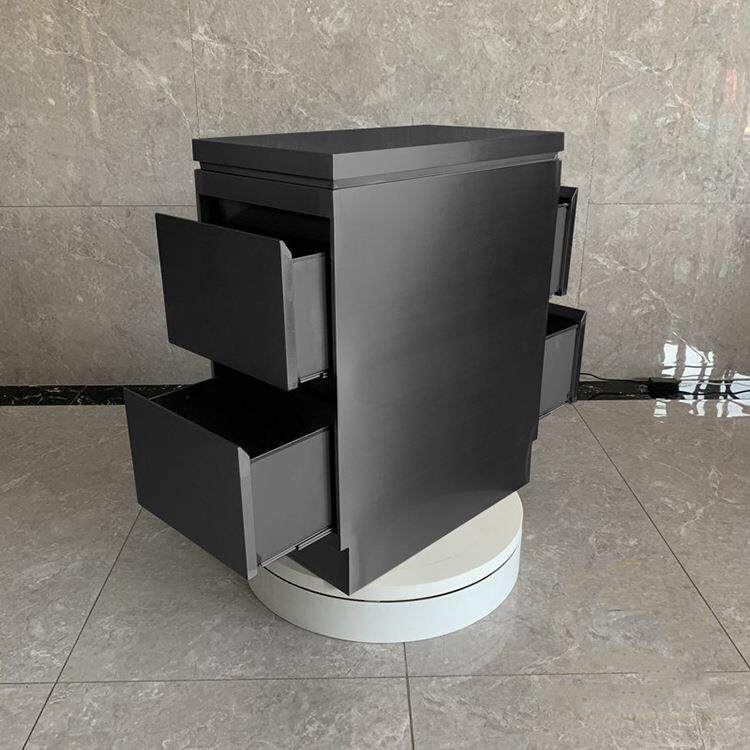 理发店工具柜发型师抽屉式美发产品落地柜子发廊专用不锈钢储物柜