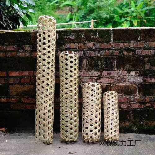 竹夫人抱枕竹夹膝抱节君竹编枕头纯手工制作成人儿童夏日纳凉海绵