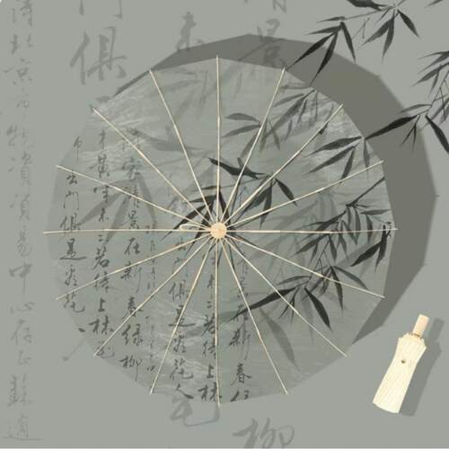 国风16骨雨伞大号抗风加固复古伞晴雨两用女折叠遮阳伞防晒双人伞