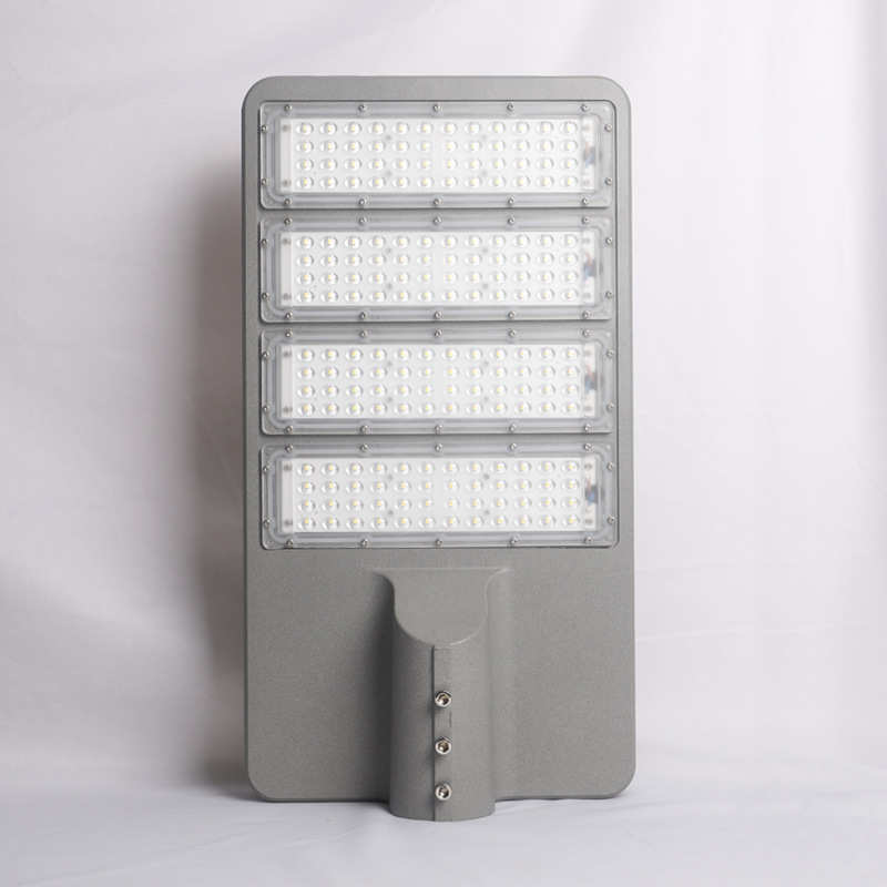 厂家直销100W200W大功率道路照明户外防水压铸铝市电路灯外壳套件