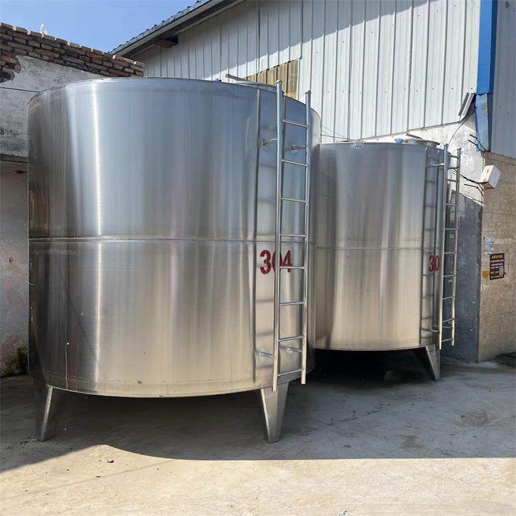 现货供应304不锈钢储罐5立方液体储酒罐花生油储存罐