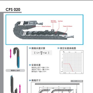 40.R28 现货 韩国CPS微型拖链CPS020.15 1000L