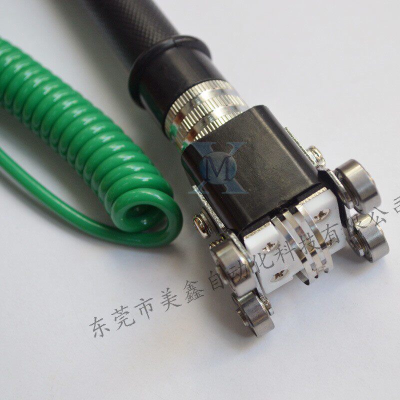 K型滚轮表面测温棒测量表面热电偶弹簧线