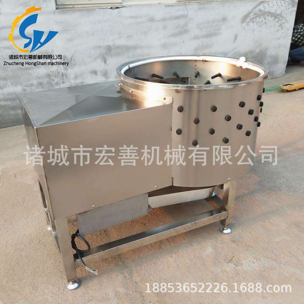 厂家供应不锈钢鸡胗打油机立式鸡爪脱皮机全自动鸡胗打油机设备