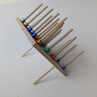 线芯架梭芯架制衣厂鞋厂桌面线架缝纫配件收纳架宝塔线小线珠宝线