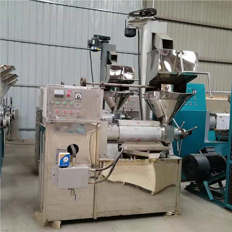 油商用大型榨油125型机 菜籽大豆冷榨榨一滤机 125型体全自动螺旋