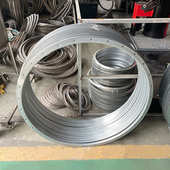 工厂定制 不锈钢钢带法兰 库存充足 通风管道 镀锌板法兰风管