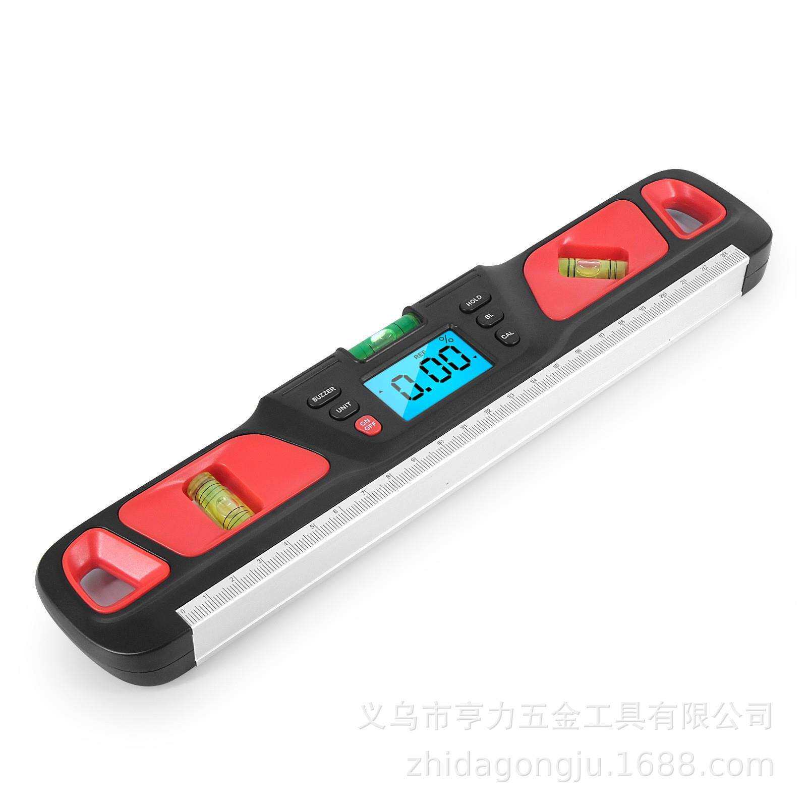 数显水平仪角度尺 HW-200水平尺多参数角度尺 应用广泛电子坡度仪