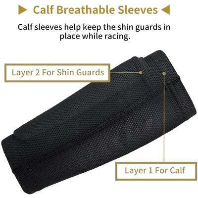 1 Pair Sport Soccer Football Shin Guard Socks Pads EVA Cushi